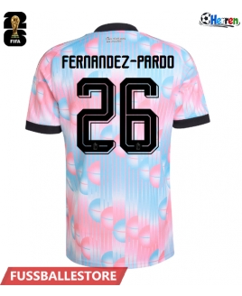 Günstige Belgien Matias Fernandez-Pardo #26 Auswärtstrikot WM 2026 Kurzarm